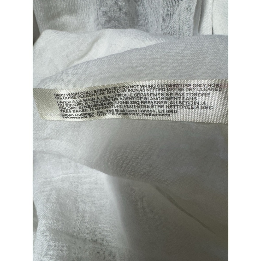Free People A Little Extra Endless Summer Halter Maxi Dress Ivory Size Medium - Picture 12 of 13